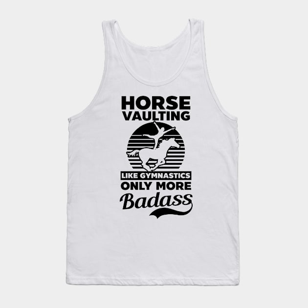 Equestrian Shirt | Like Gymnastics But More Badass Tank Top by Gawkclothing